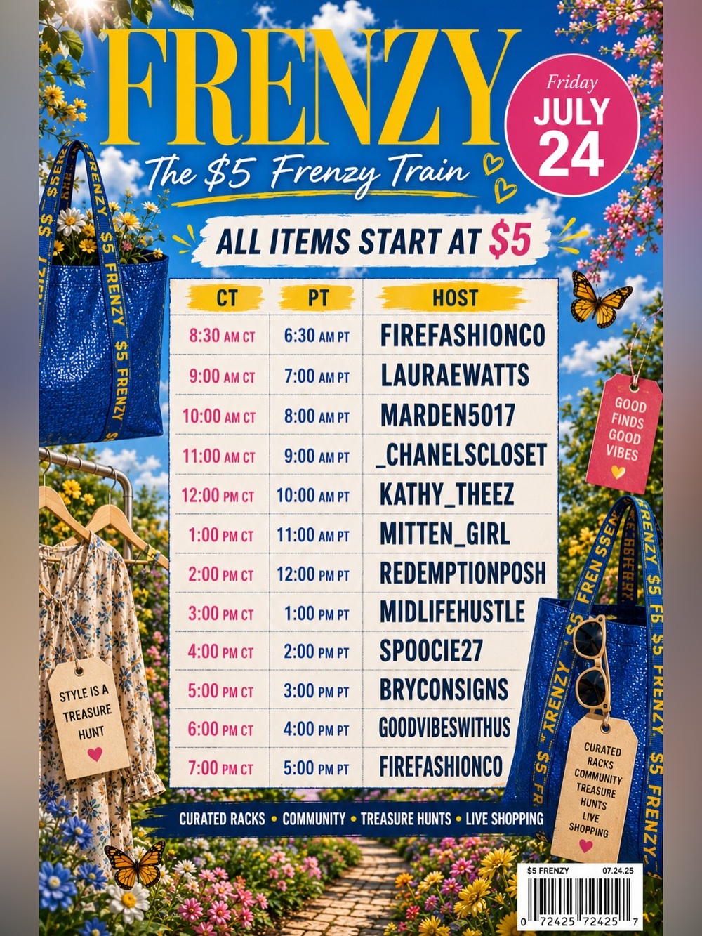 8/21 $5 Frenzy -OFFICIAL FLIER- - Picture 8 of 15